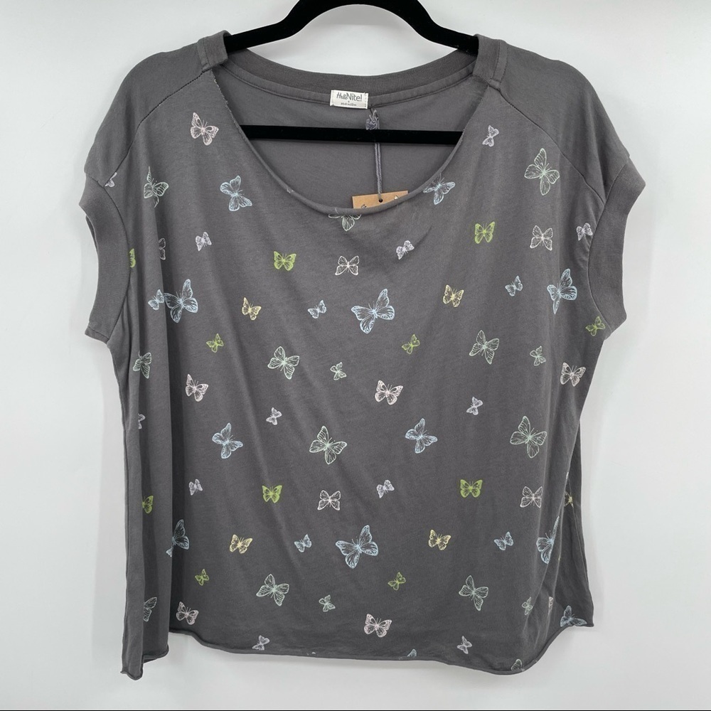 NEW! Butterfly Print Tee Shirt